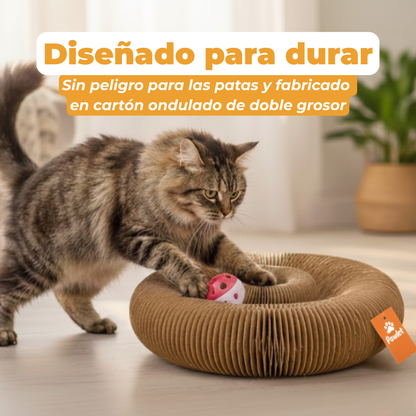 Rascador interactivo para gatos
