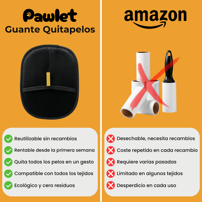 Guante Quitapelos Reutilizable y Ecológico